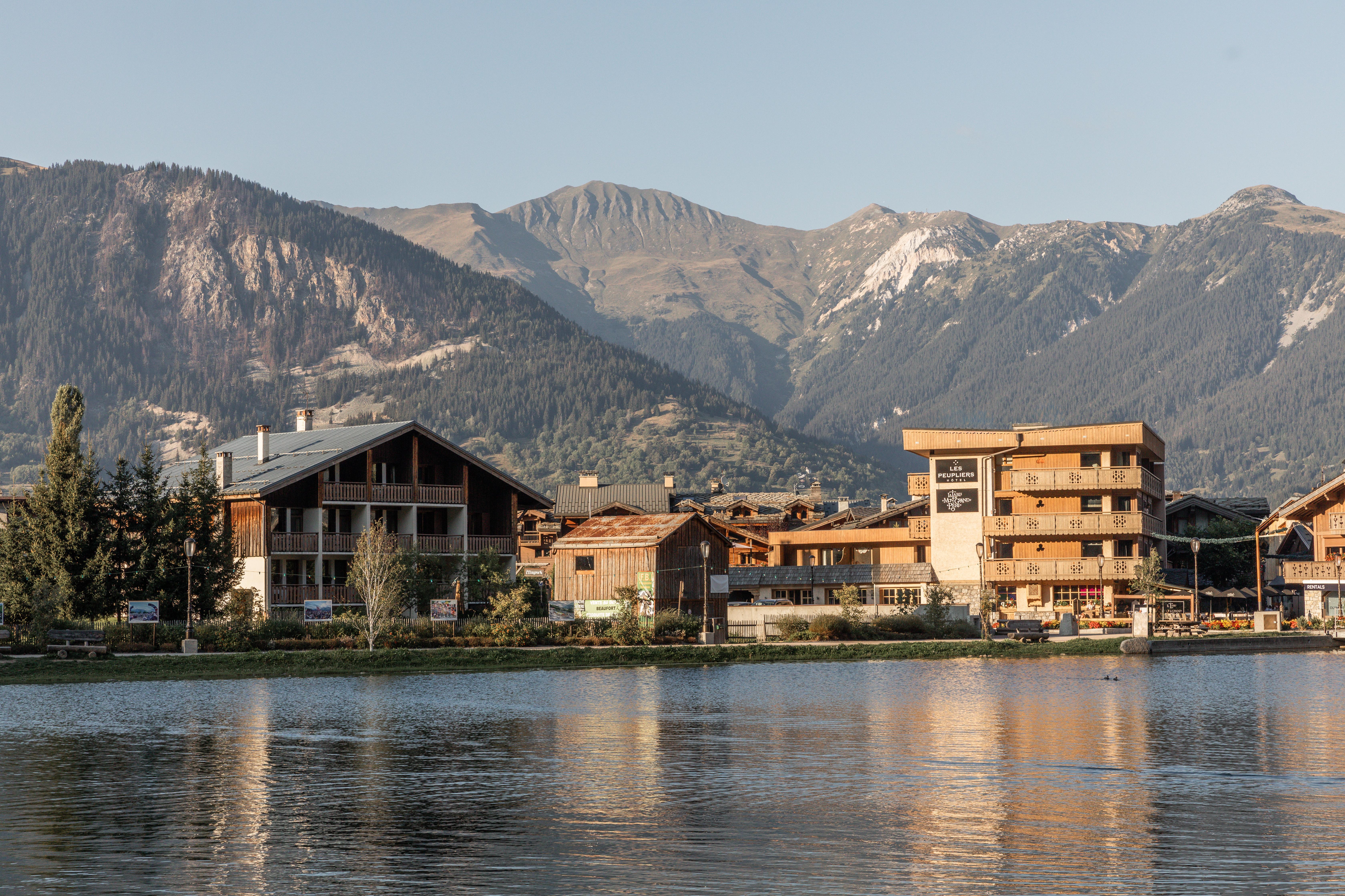 Hotel Les Peupliers Courchevel Eksteriør billede