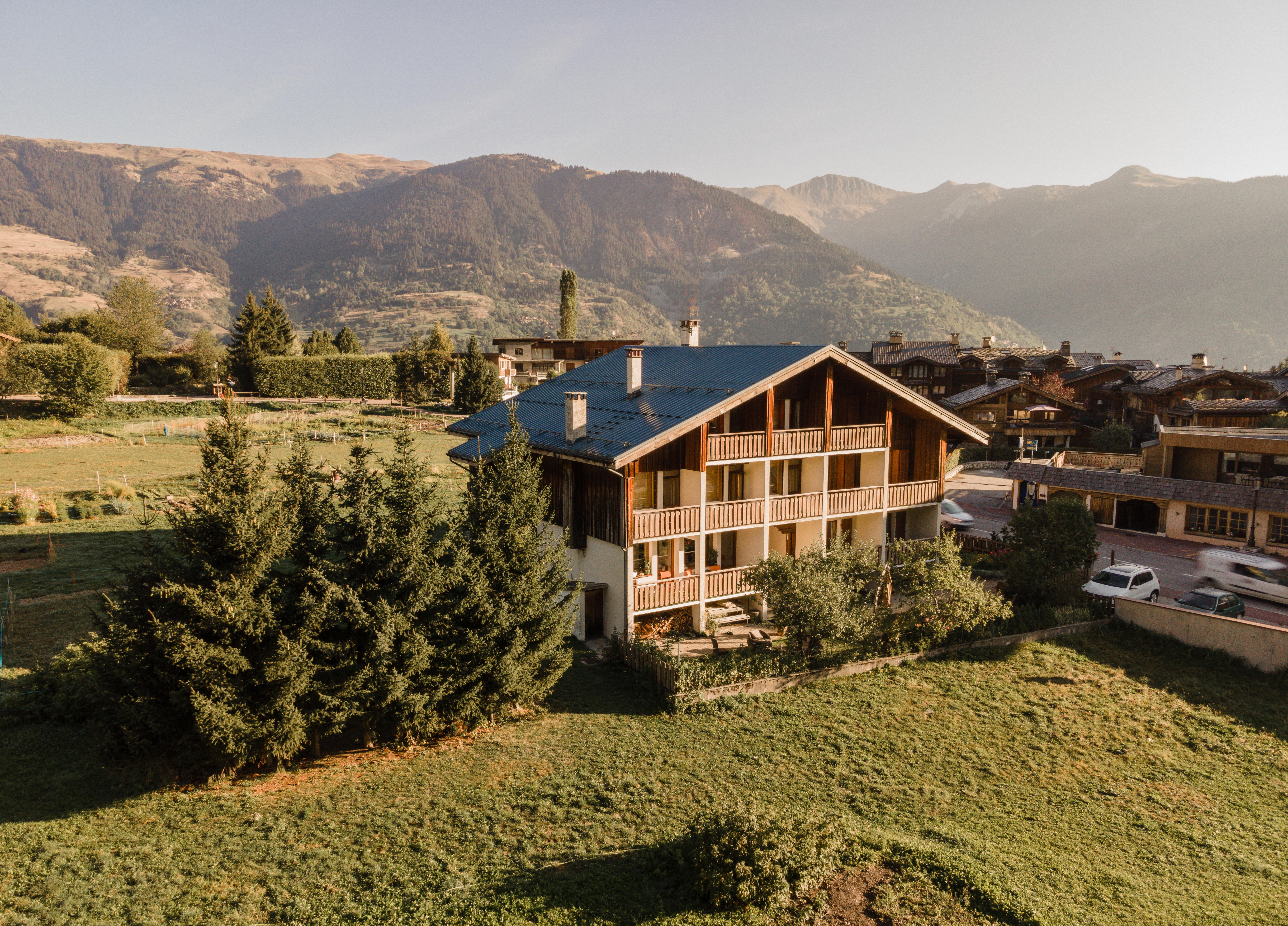 Hotel Les Peupliers Courchevel Eksteriør billede