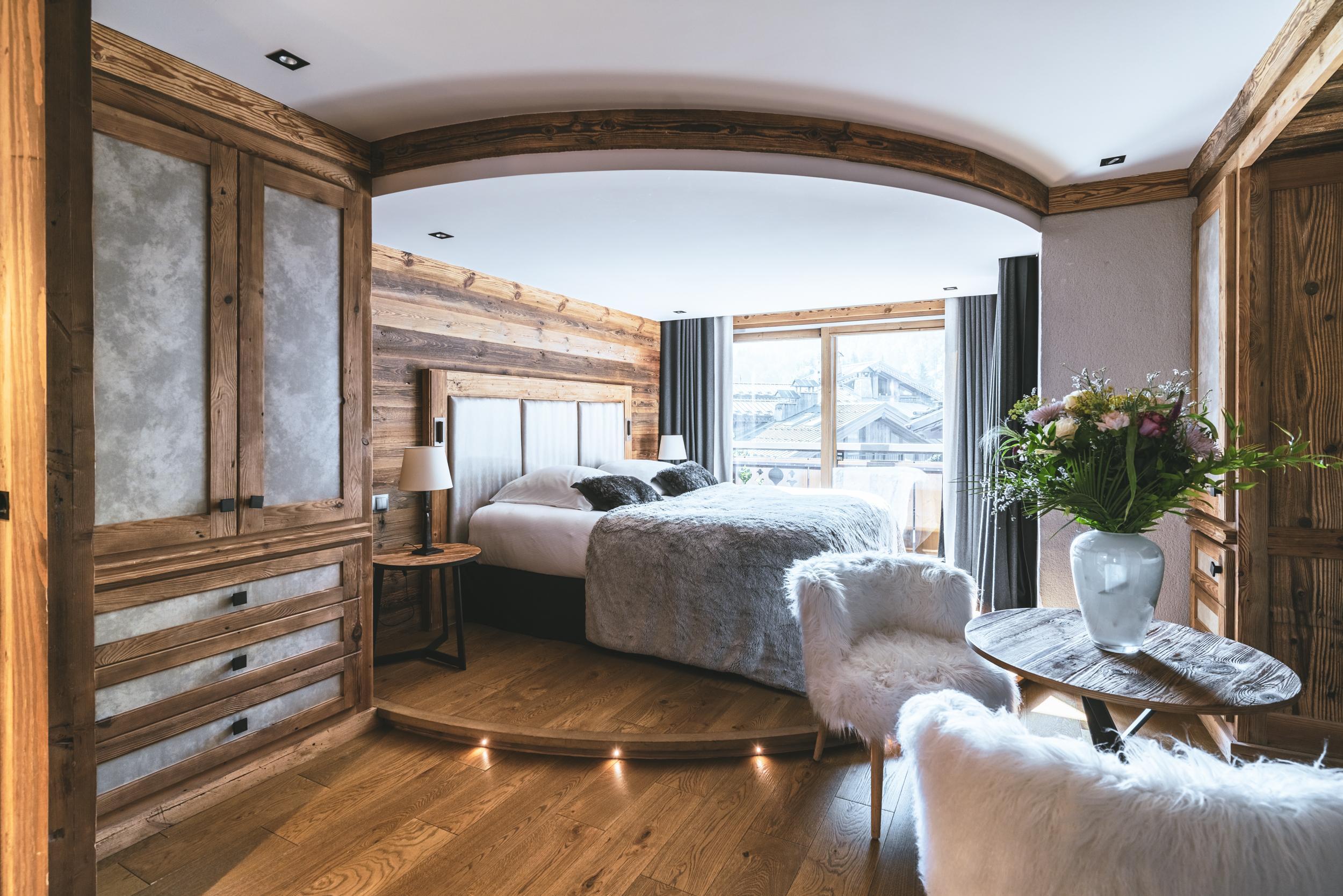 Hotel Les Peupliers Courchevel Eksteriør billede