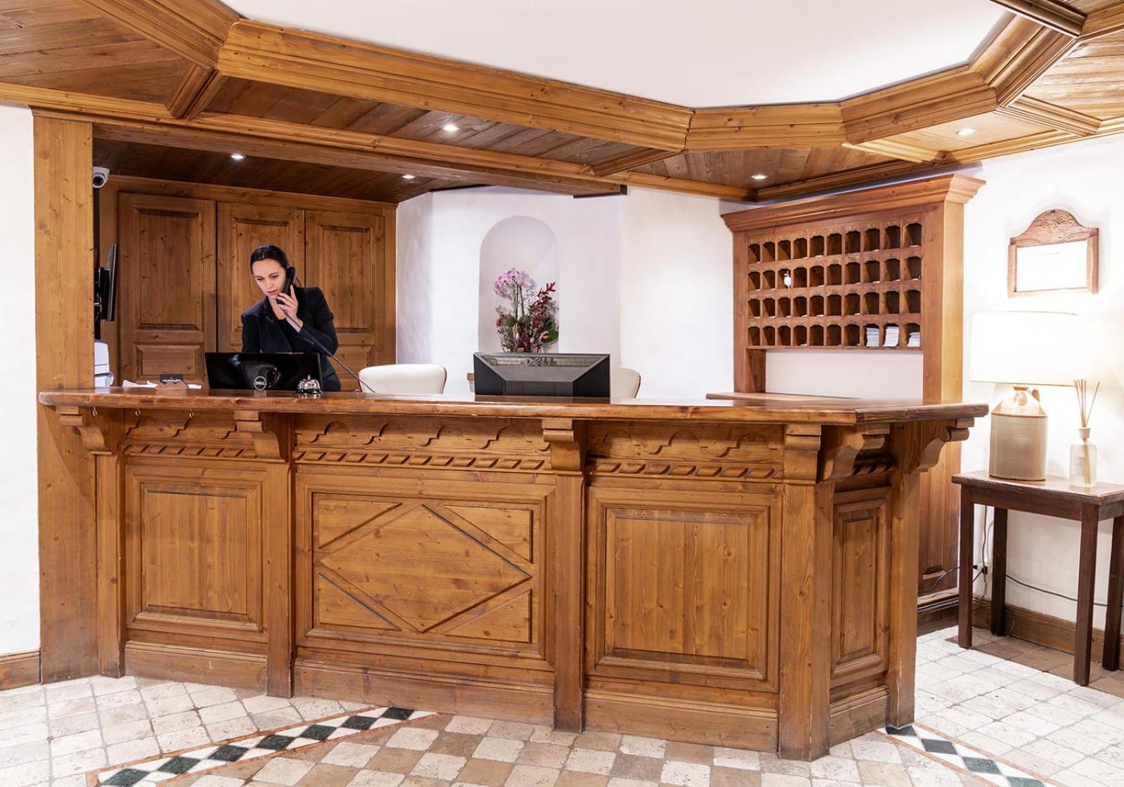 Hotel Les Peupliers Courchevel Eksteriør billede