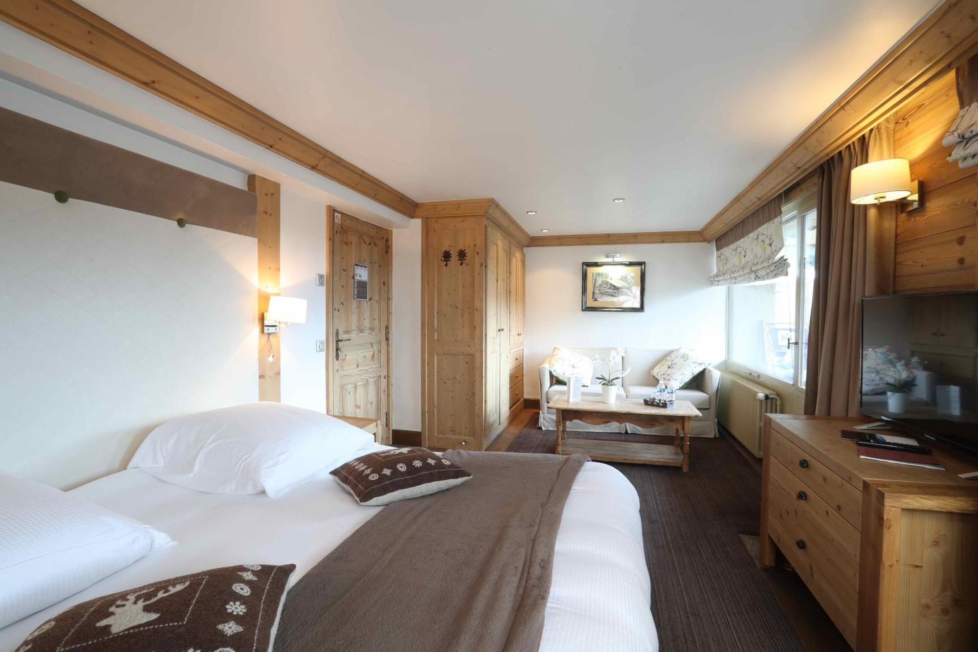 Hotel Les Peupliers Courchevel Eksteriør billede