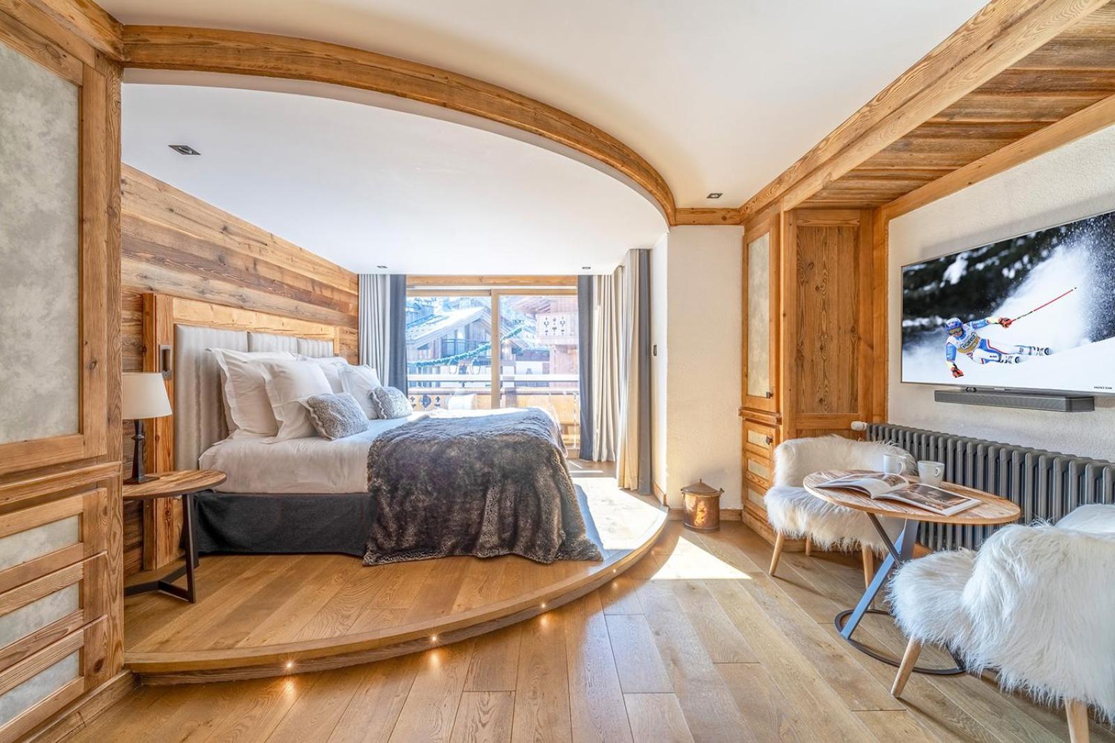 Hotel Les Peupliers Courchevel Eksteriør billede