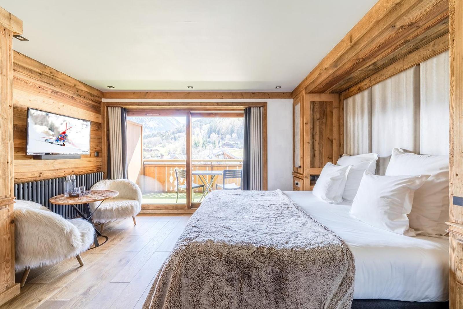 Hotel Les Peupliers Courchevel Eksteriør billede