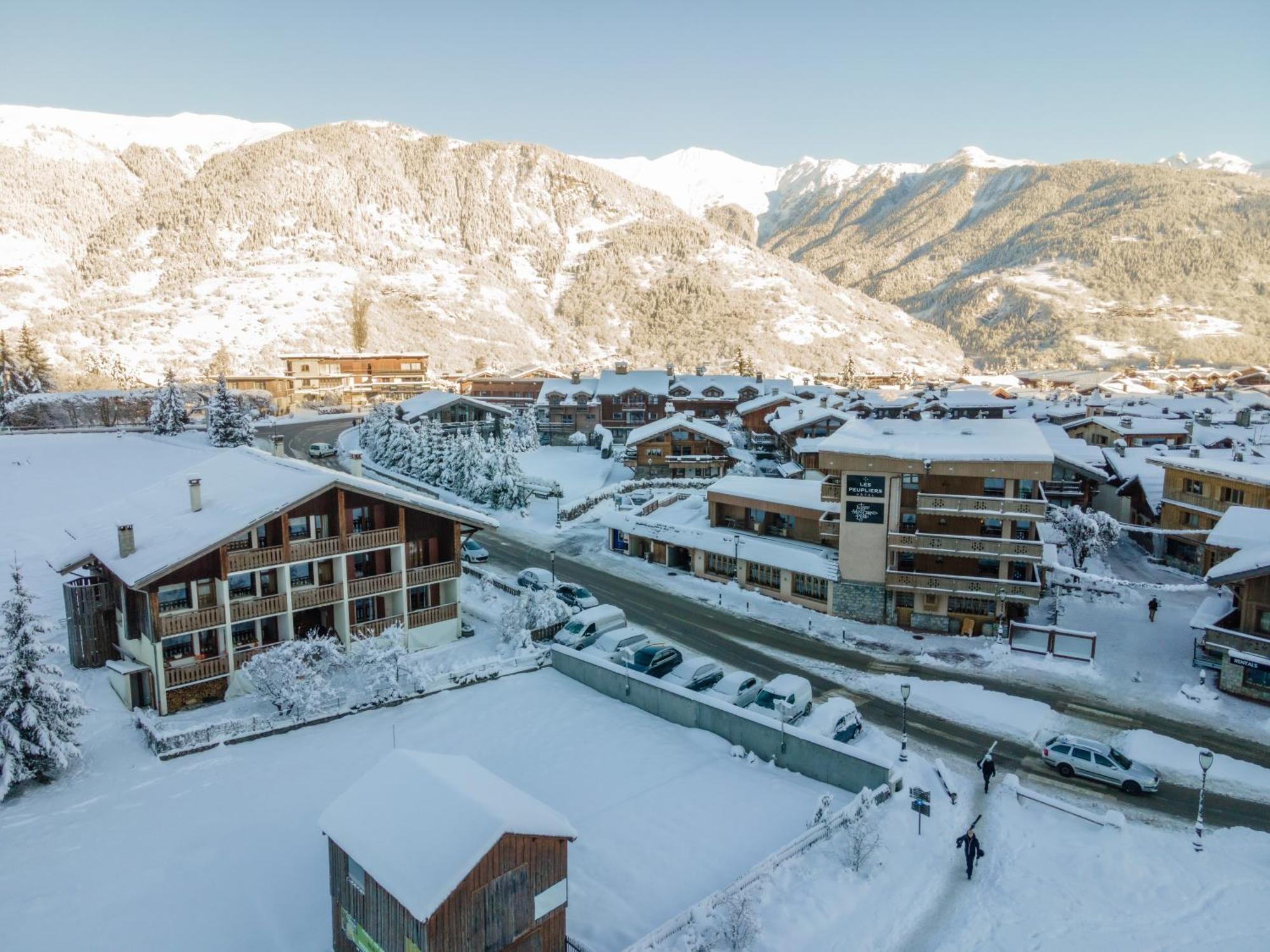 Hotel Les Peupliers Courchevel Eksteriør billede