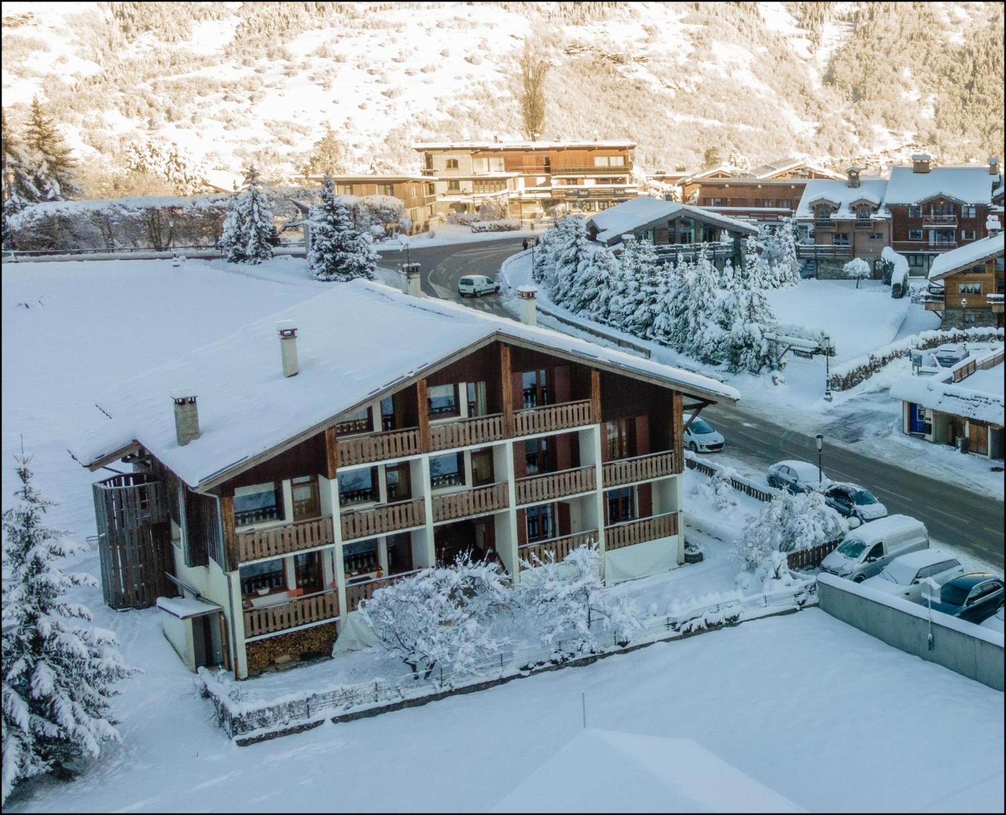 Hotel Les Peupliers Courchevel Eksteriør billede